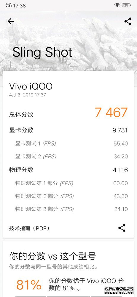 vivo iQOOֻ3DMarkܷ